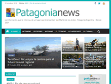 Tablet Screenshot of patagonia-news.com.ar
